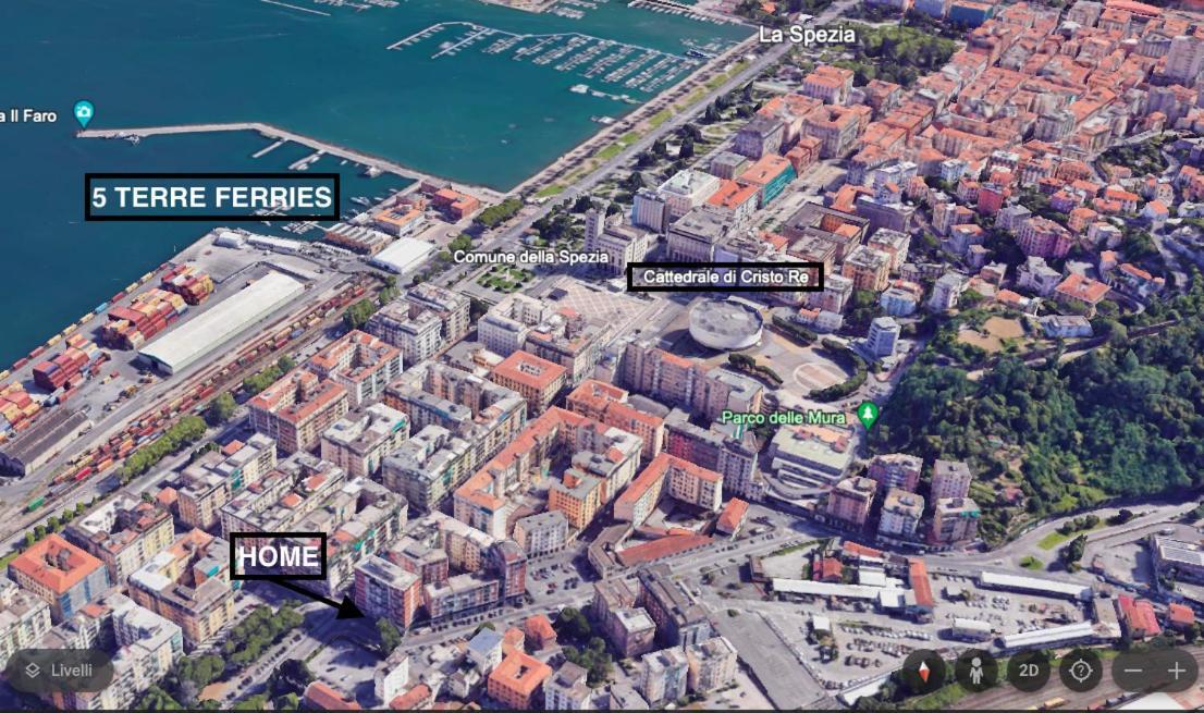 Bilocale Con Posto Auto La Chicca Del Golfo Apartment La Spezia Exterior foto